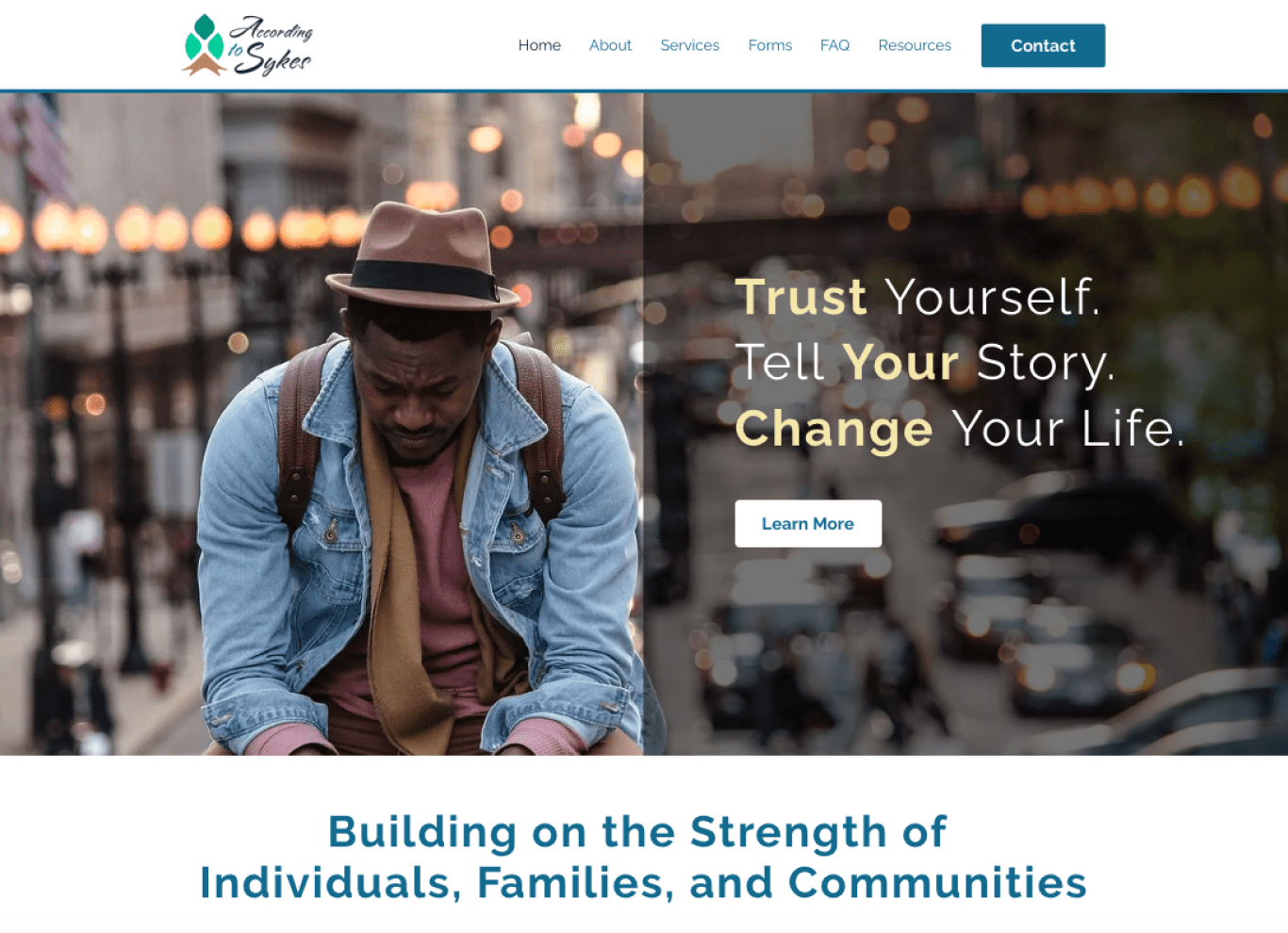 Client: According to Sykes